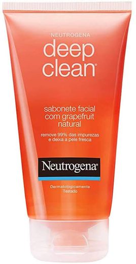 Sabonete Facial Neutrogena Deep Clean Grapefruit