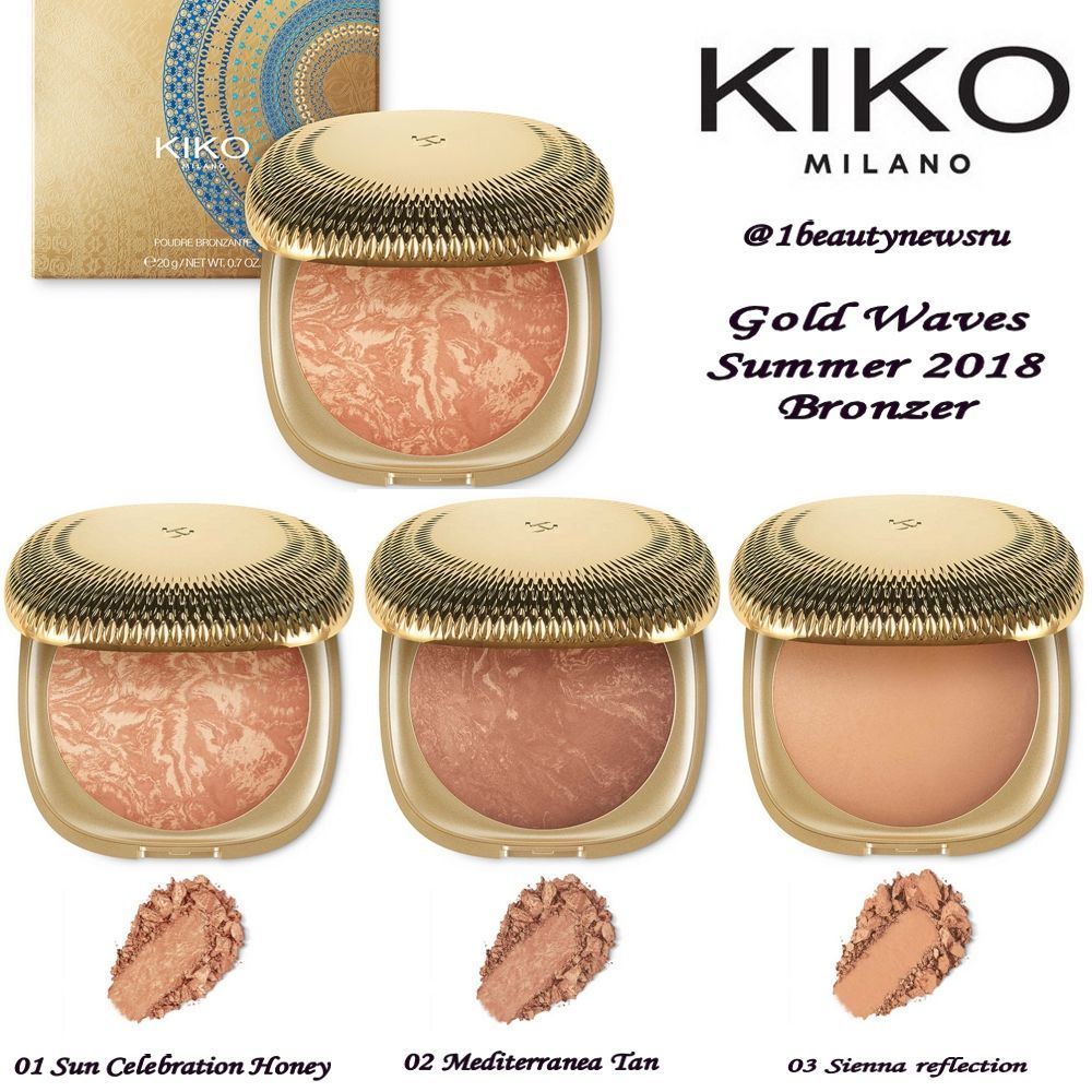 Moda KIKO Milano Gold Waves Bronzer