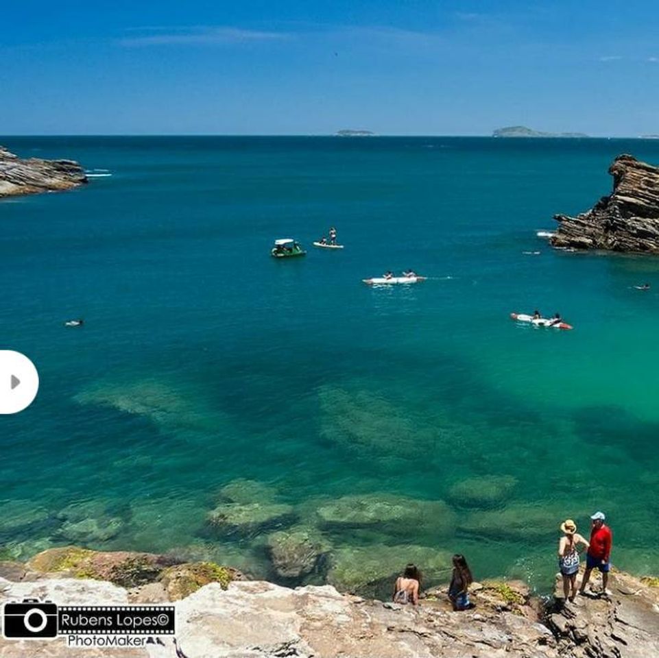 Place Praia da Ferradurinha