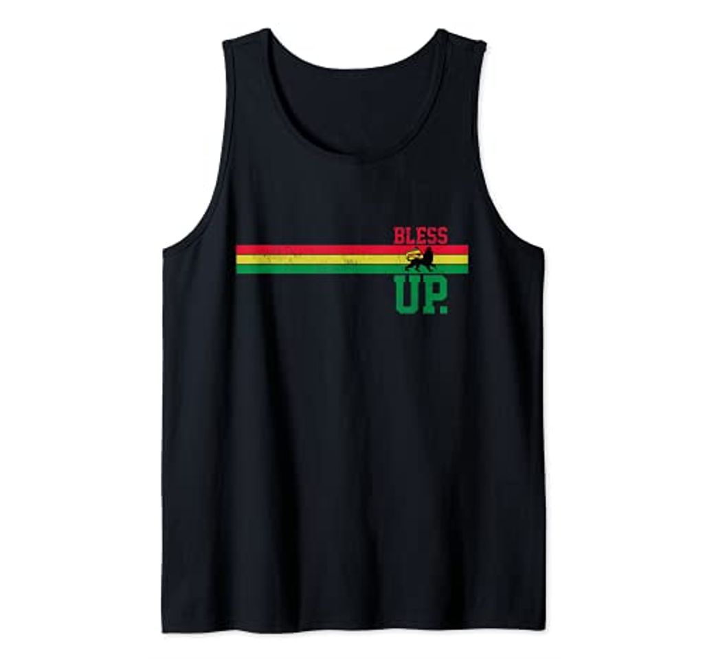 Fashion Reggae Rastafari Rasta Regalo Música Camiseta sin Mangas