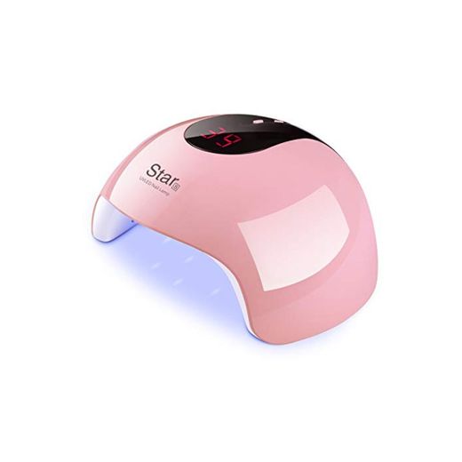 Lámpara Secador de Uñas, UIHOL LED/UV Gel Esmalte de Uñas Rápido, Con