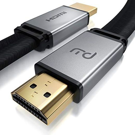 CSL - Cable HDMI 2.1 8k 5m - Cable Plano - 2k