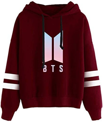 EUDOLAH Mujeres Coreana Sudaderas con Capucha para Bangtan Boys BTS Love Yourself