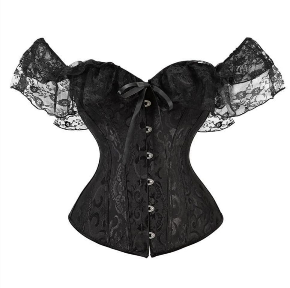 Moda corset negro <3