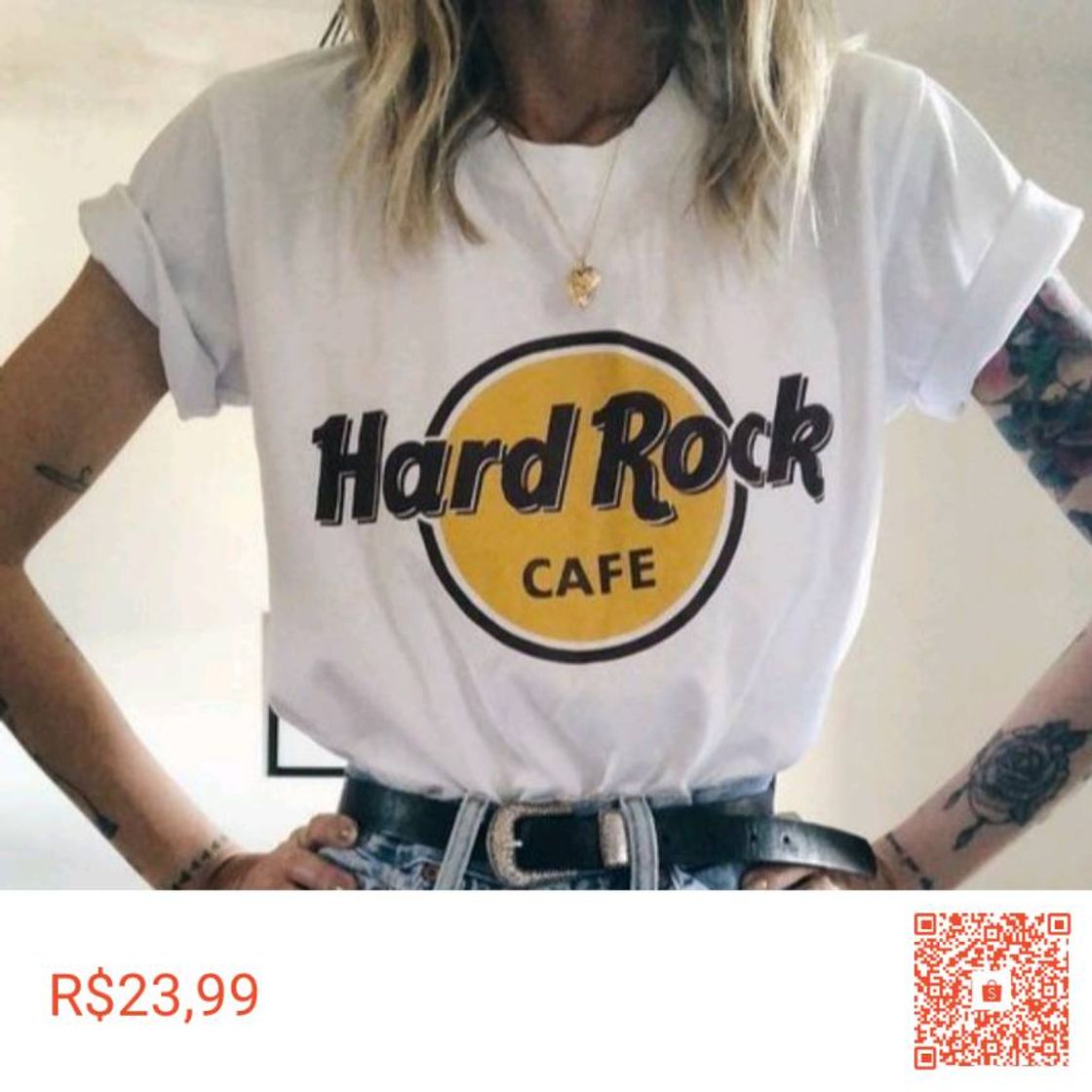 Producto Blusa Hard Rock