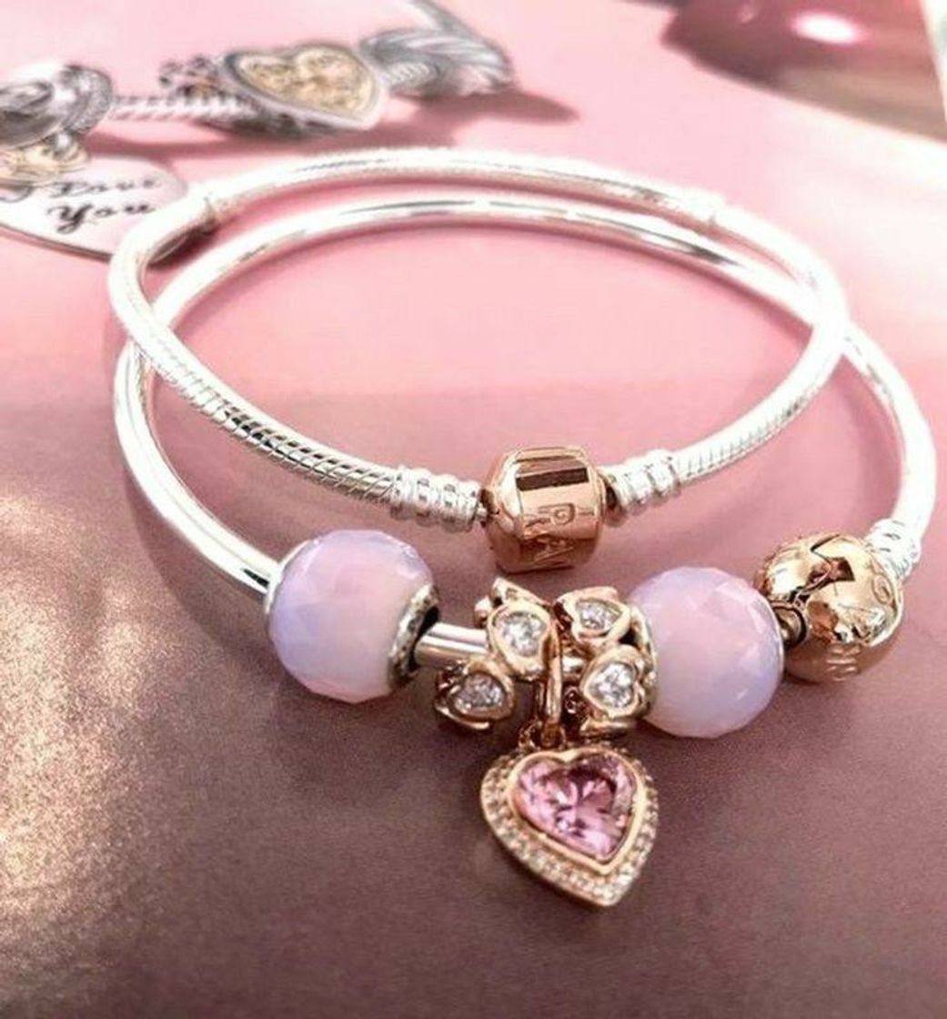 Social Pulseira rosa bebê 