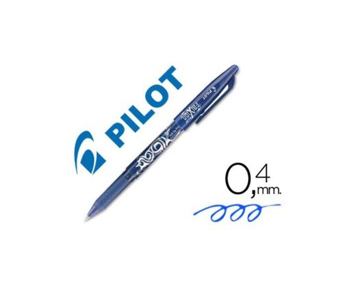 Boligrafo Borrable roller Pilot Frixion 0,4 mm Color Azul