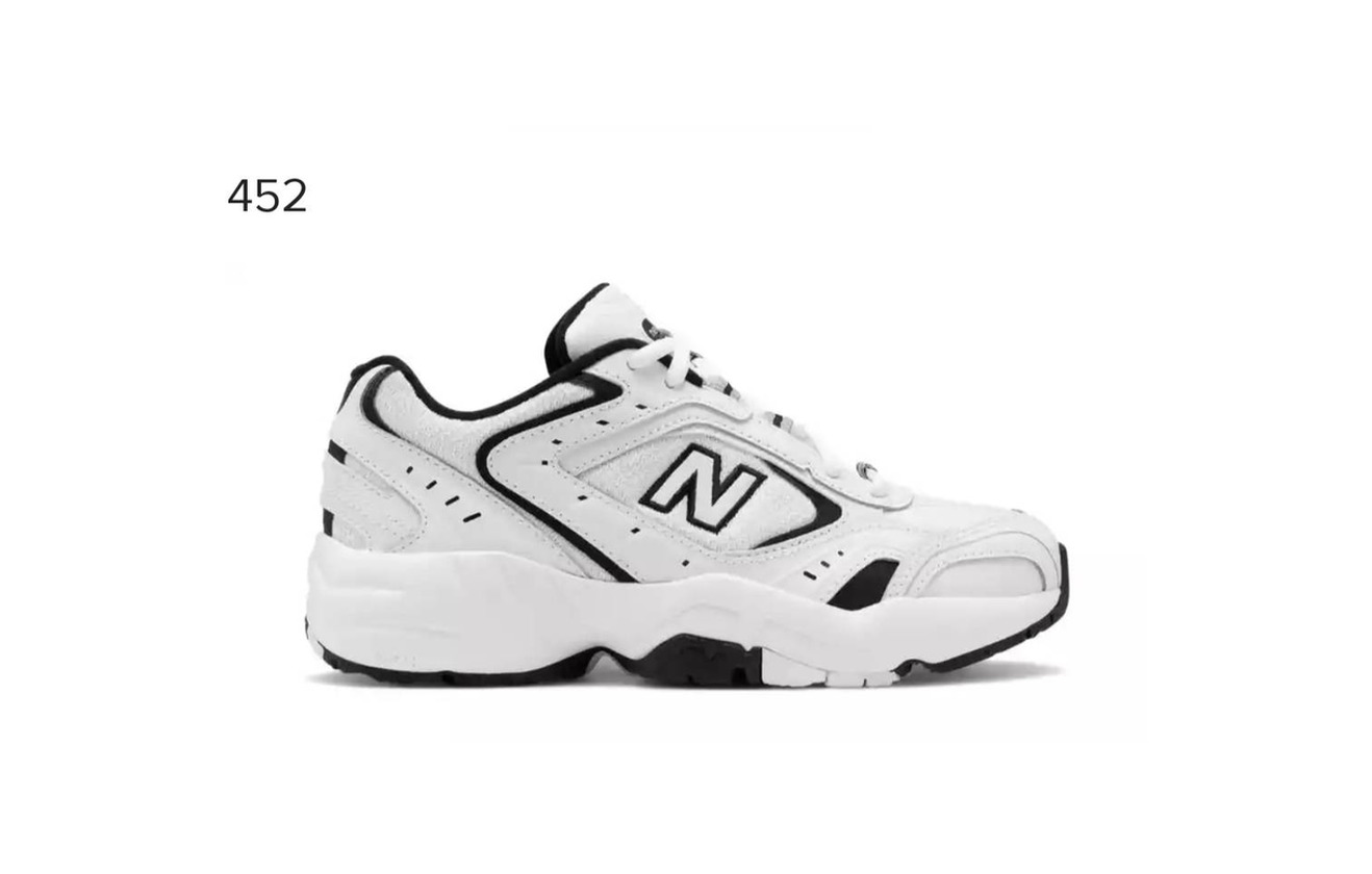 Moda New Balance 452 Mujer Zapatillas Blanco