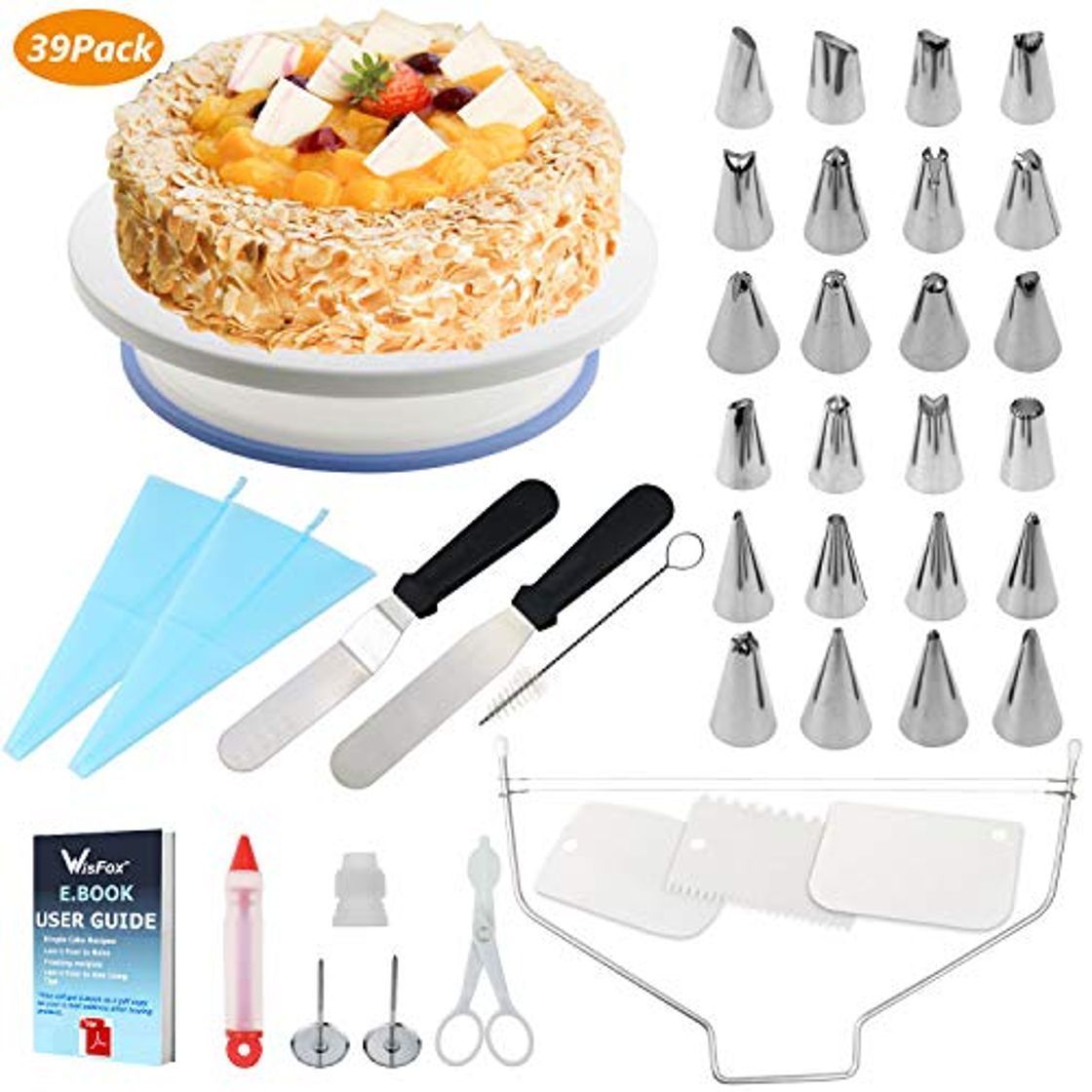 Social WisFox Cake Turntable