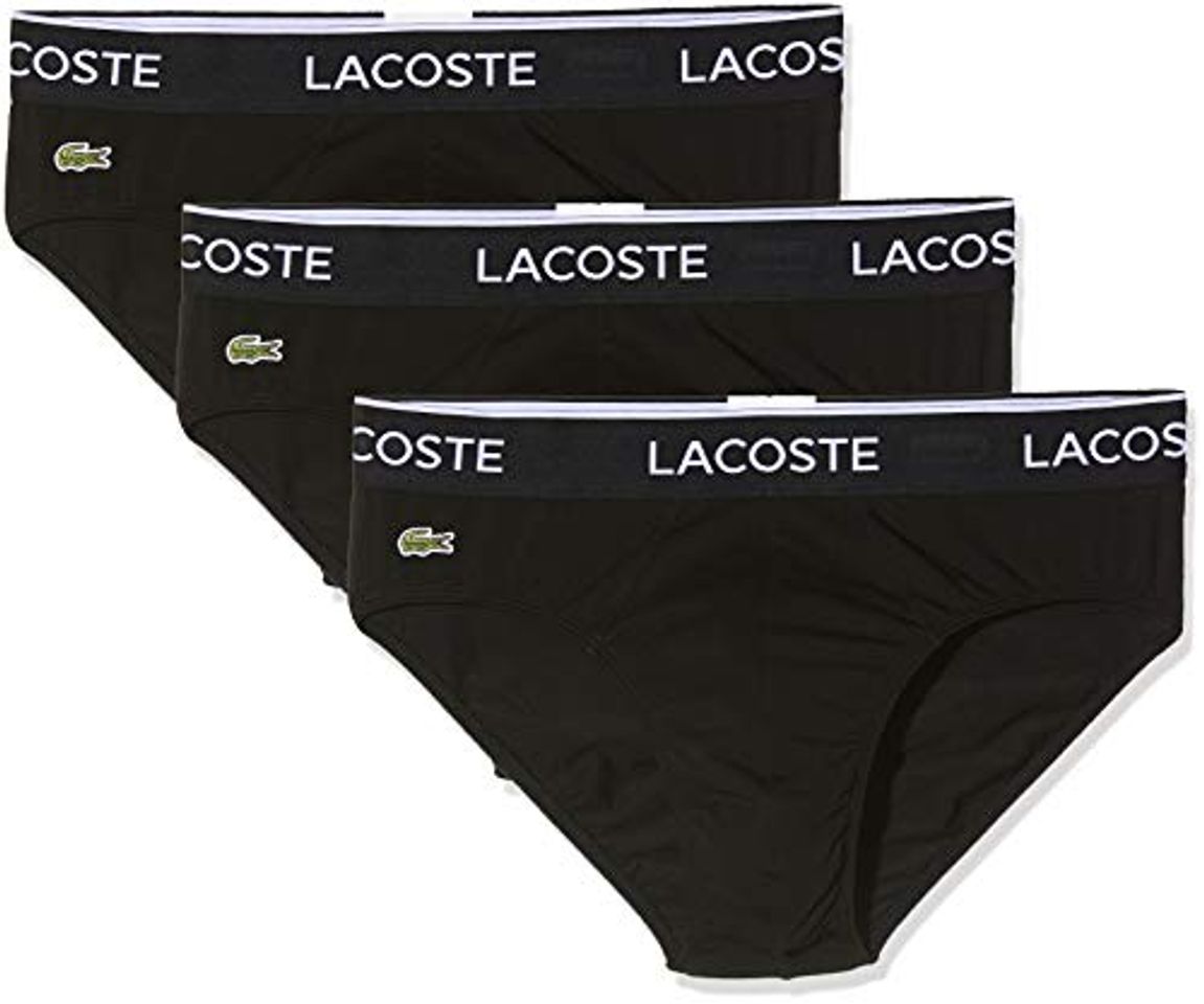 Fashion Lacoste 8H3472 Pantalones, Black, Medium