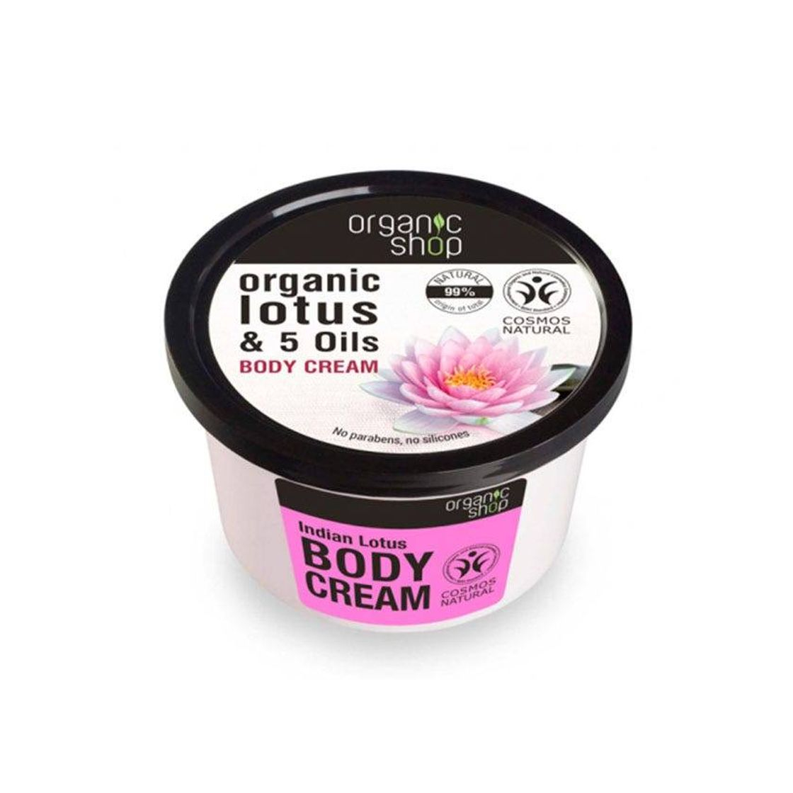 Producto Crema corporal natural de Loto Indio