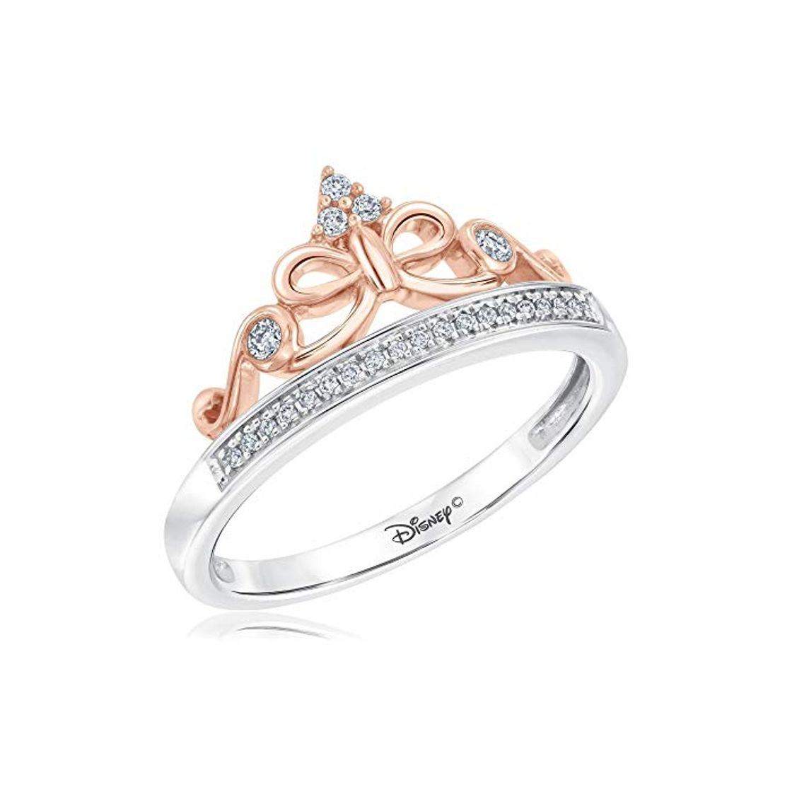 Moda Disney Enchanted Fine Jewelry Snow White Tiara Princess Ring 1