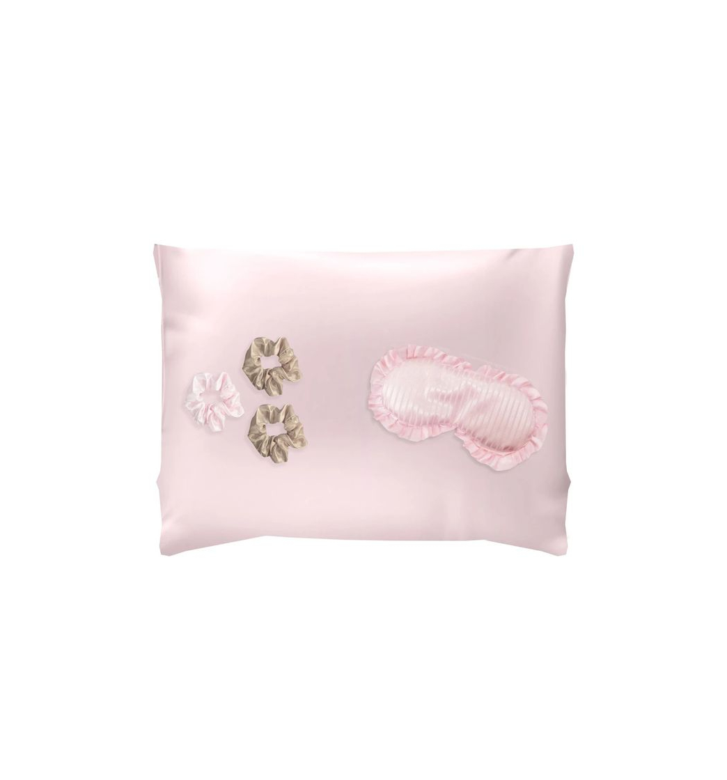 Products Sleeping Beauty Set Pink With Scrunchies