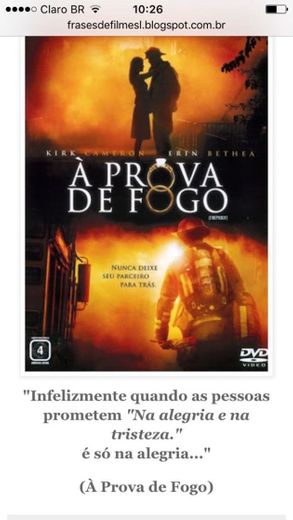 A prova de fogo 