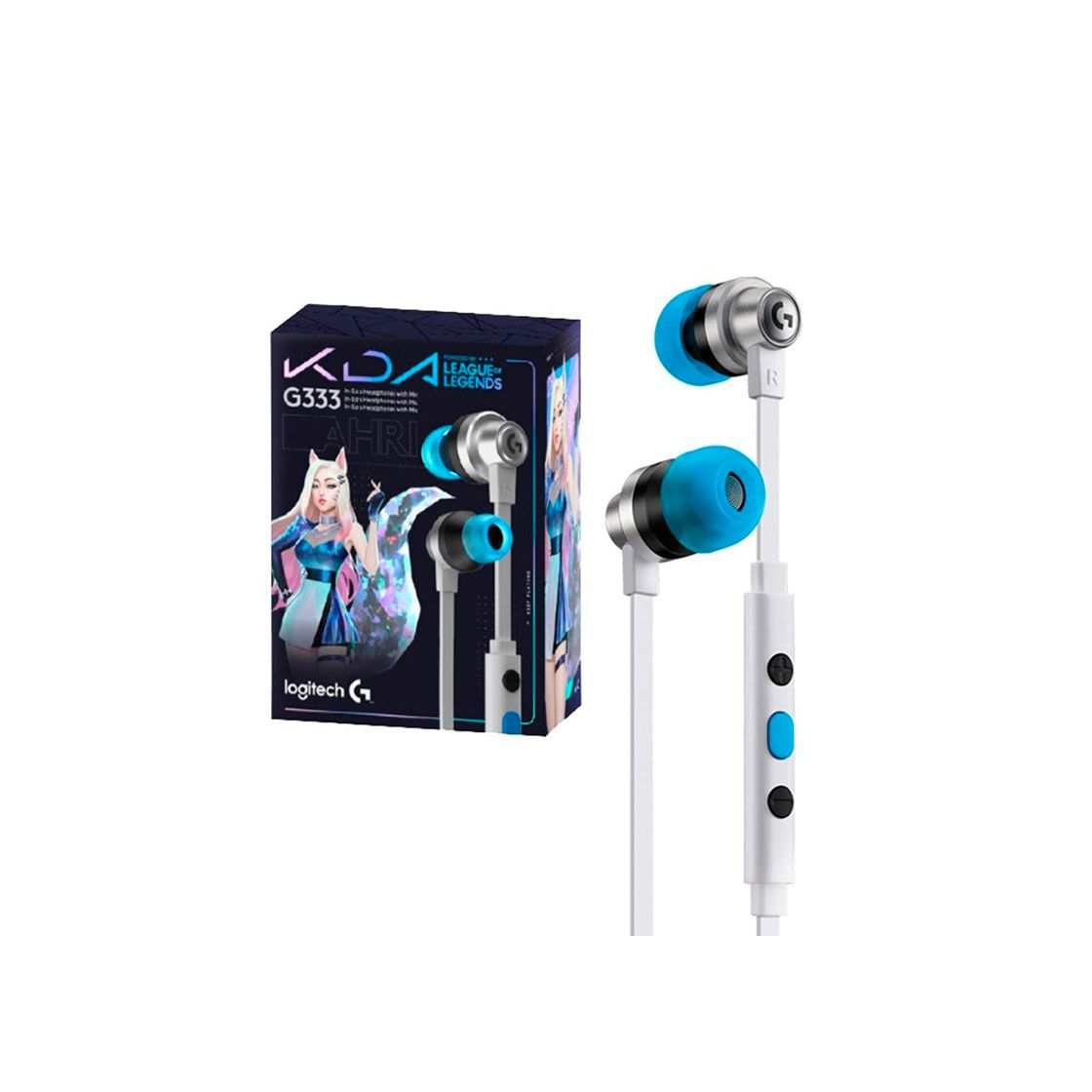 Producto Auriculares Logitech G 333 KDA gaming 