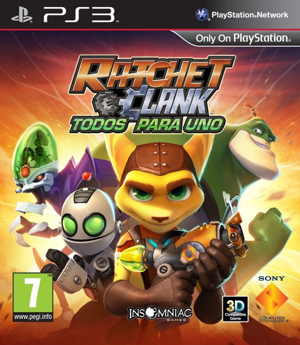 Videojuegos Ratchet & clank - todos para uno