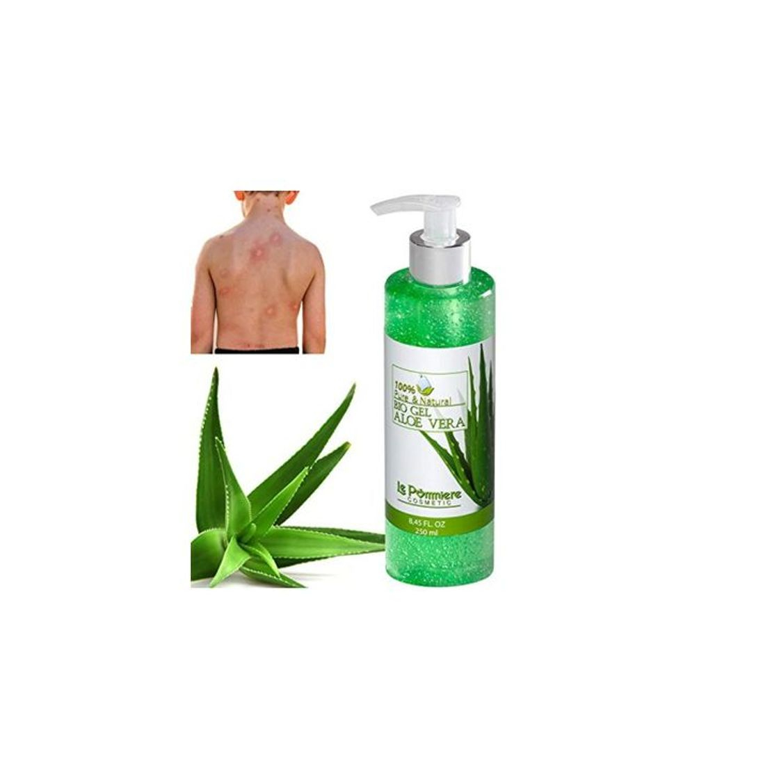 Product Le Pommiere Bio Gel Aloe vera puro 250ml hidratante natural