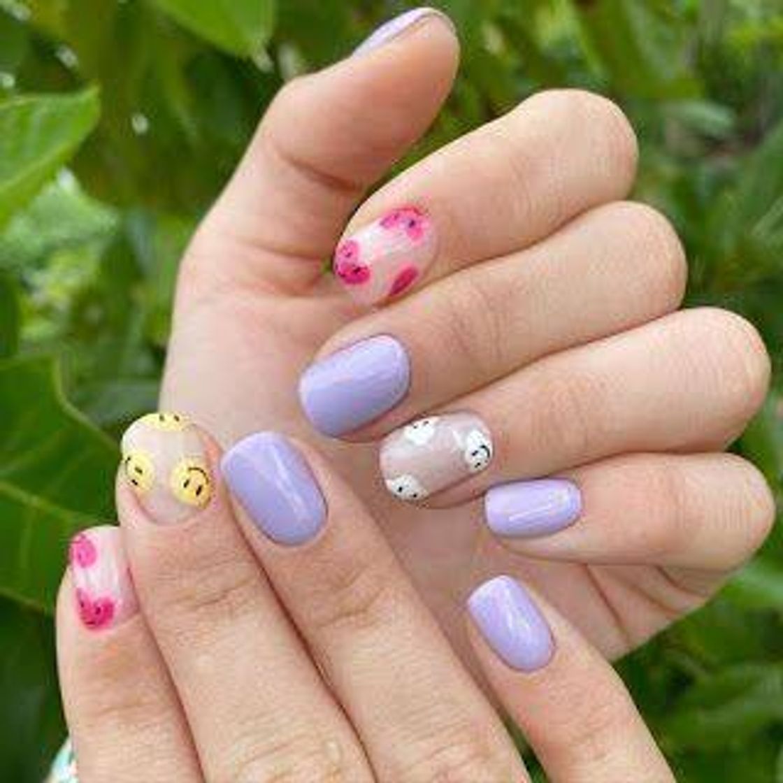 Fashion Unhas lavanda