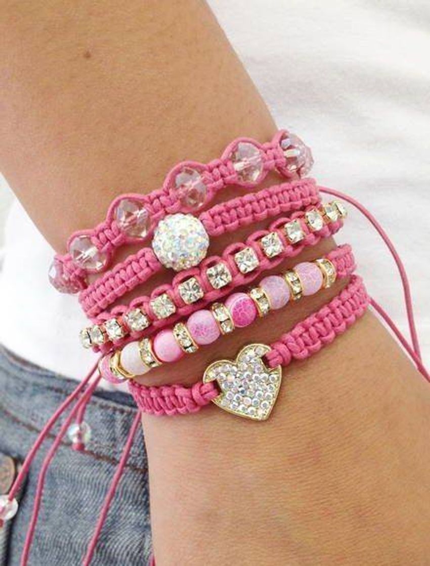 Fashion Pulseira pink