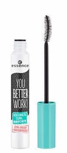Essence Cosmetics You Better Work! Maquillaje de máscara de volumen y rizo