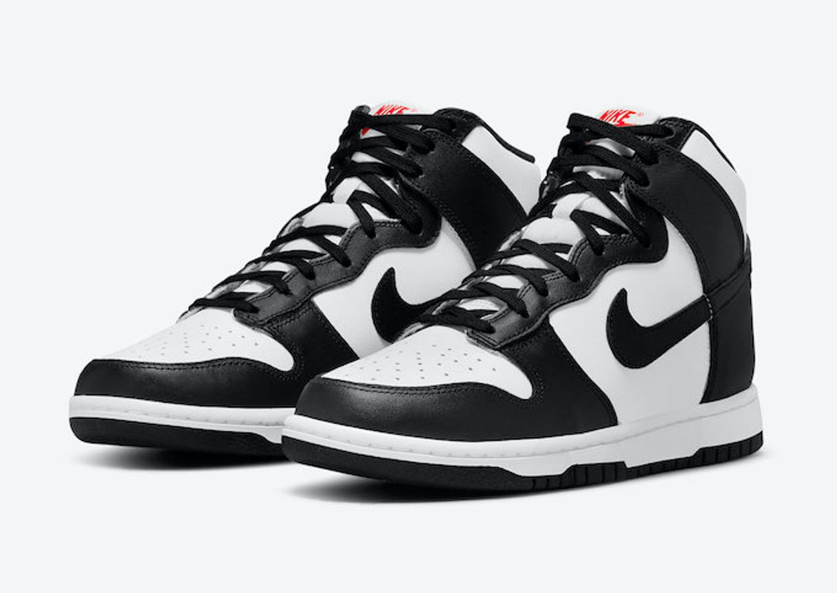 Fashion Nike Dunk High Black White Panda