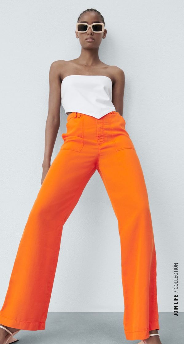 Fashion WIDE LEG FULL LENGTH PANTS