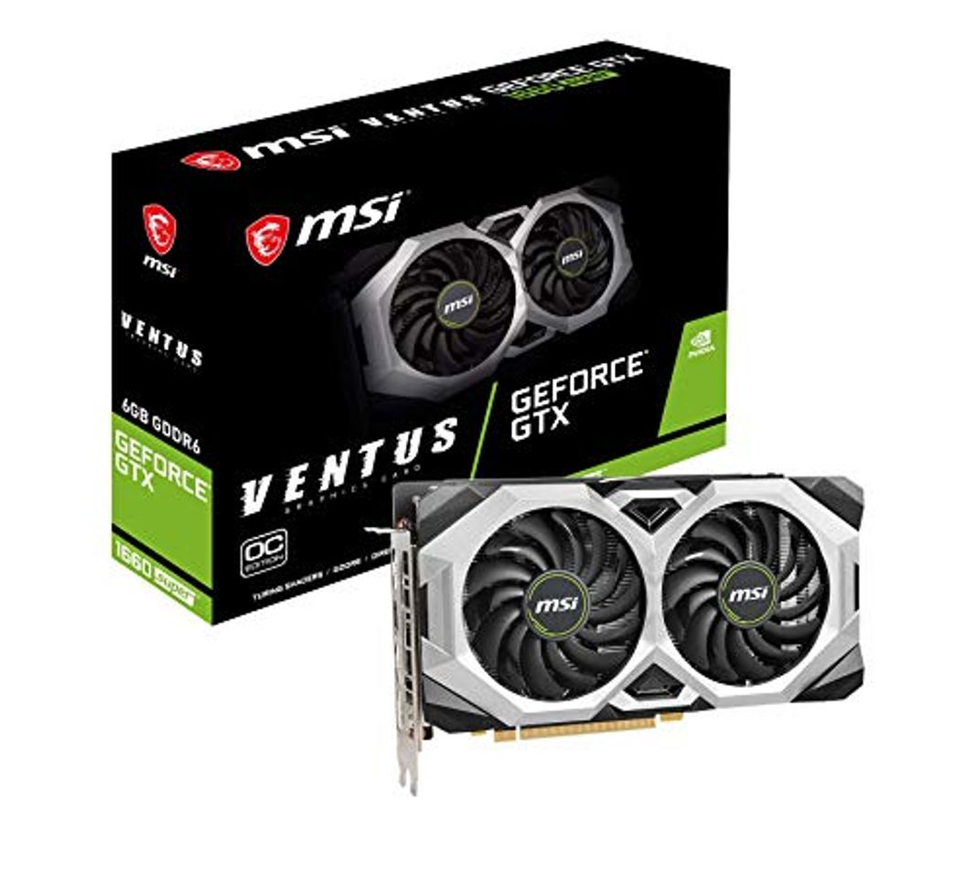 Products MSI GeForce GTX 1660 Super Ventus XS OC NVIDIA 6 GB GDDR6