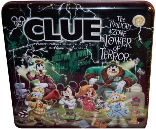 Clue The Twilight Zone Tower of Terror Disney Theme