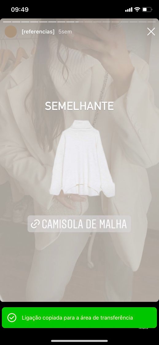 Moda Referência de malha branca STRADIVARIUS 