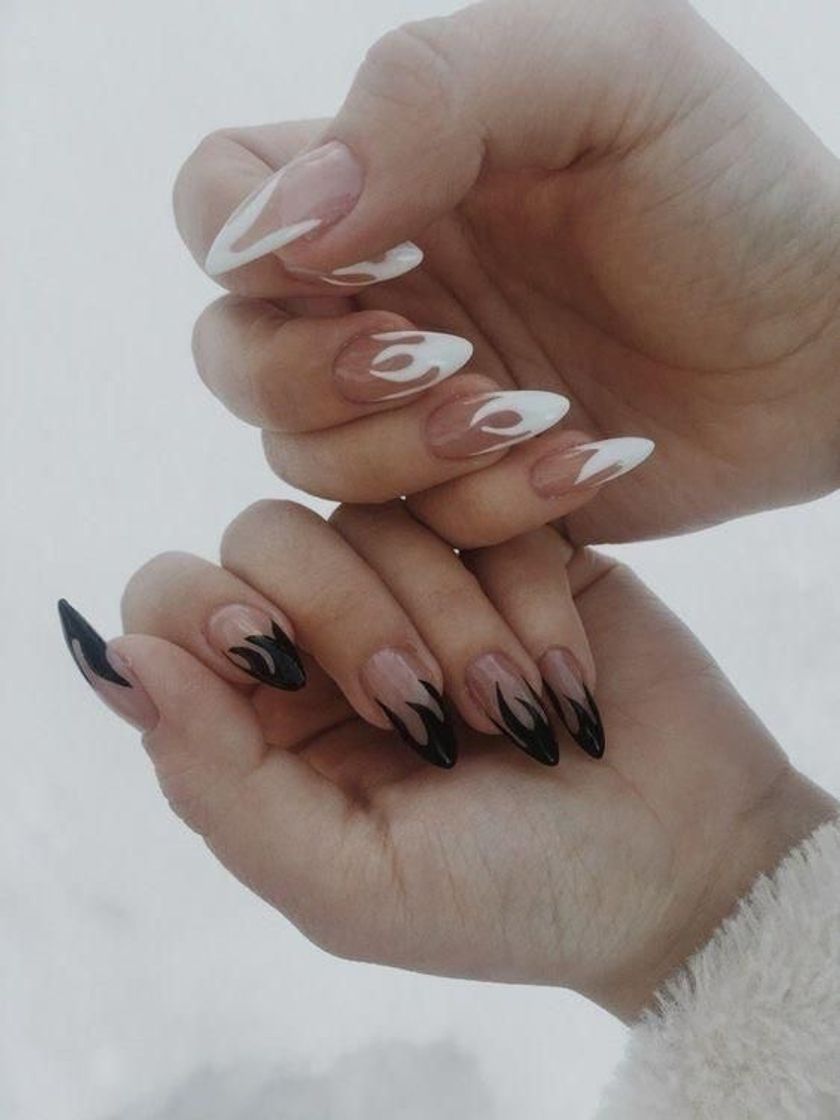 Moda Inspiração unhas fogo