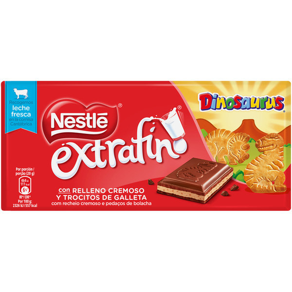 Moda Chocolate Nestlé Dinosaurus