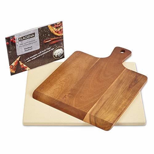 Product KLAGENA AS-626 Juego de Piedra para Pizza para Horno y Parrilla