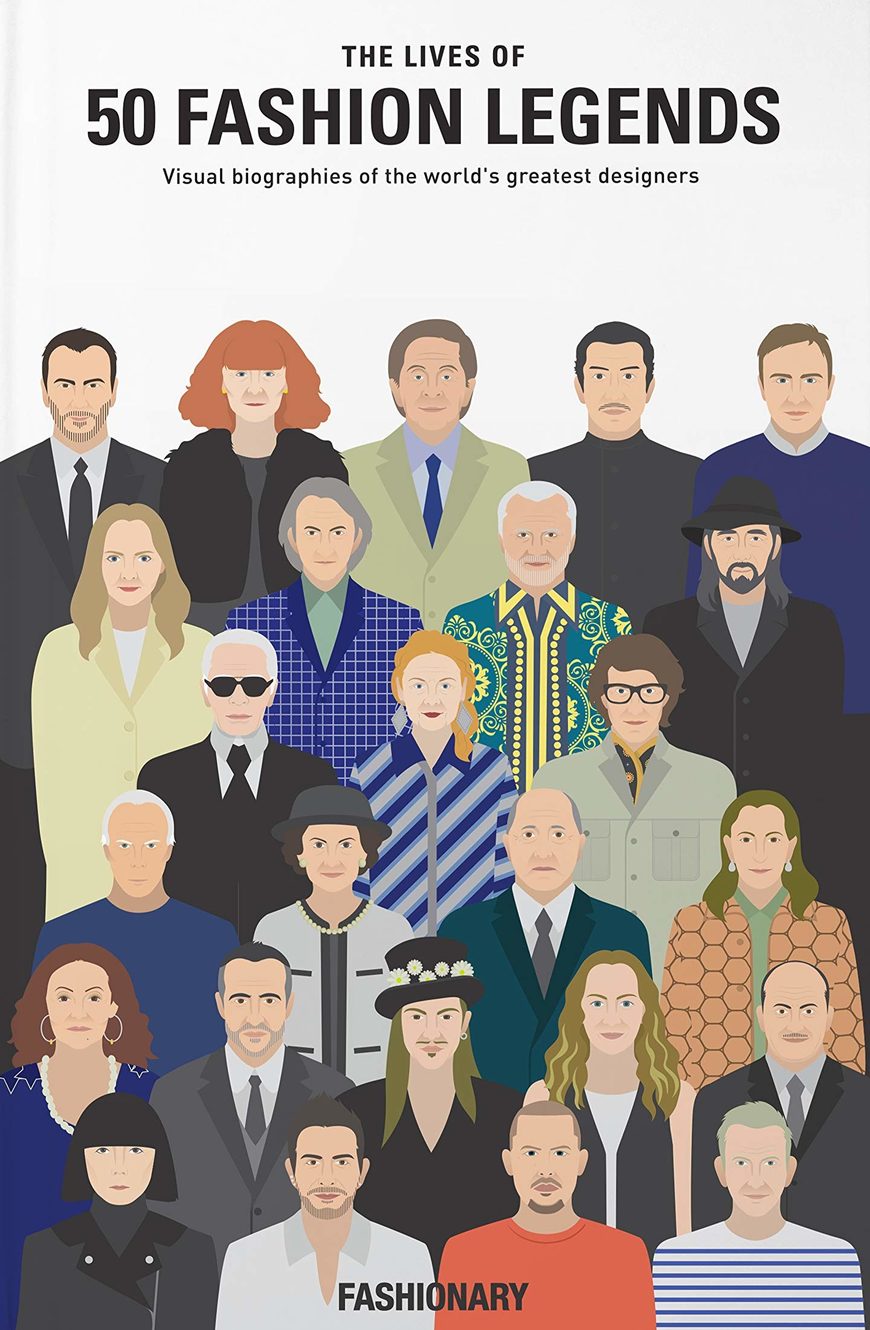Libro The Lives of 50 Fashion Legends