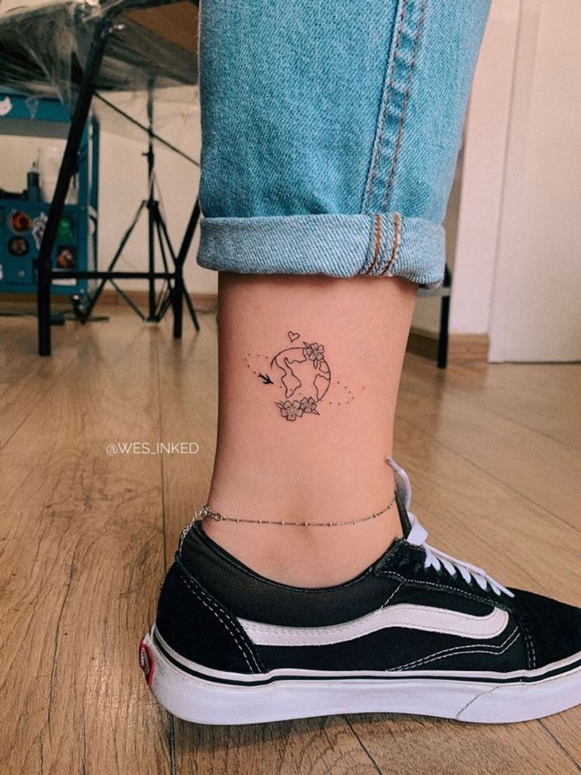 Social Tatuagem delicada viagem 