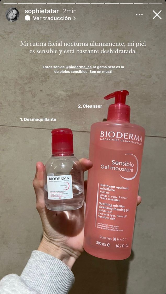 Producto Água Micelar Bioderma 