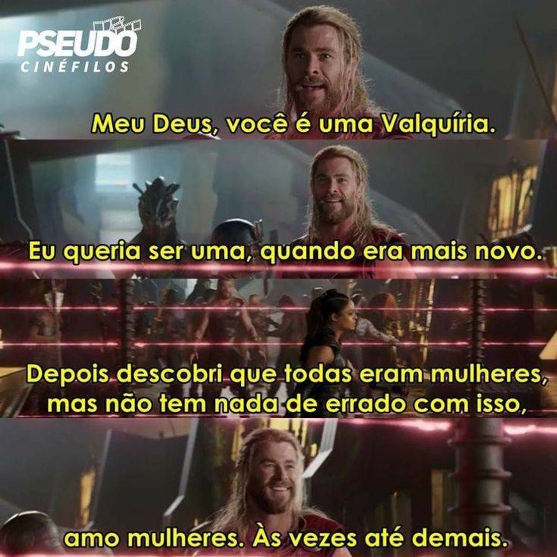 Moda Amo o Thor nesse filme