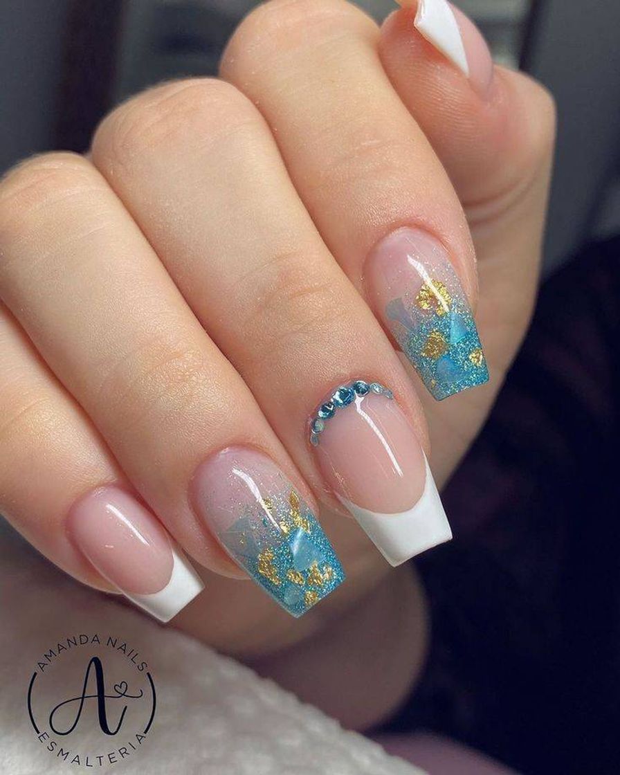 Moda Unhas de fibras decoradas!