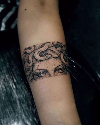 tatuagem medusa 