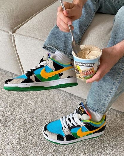 dunk low ben & jerry 🧡