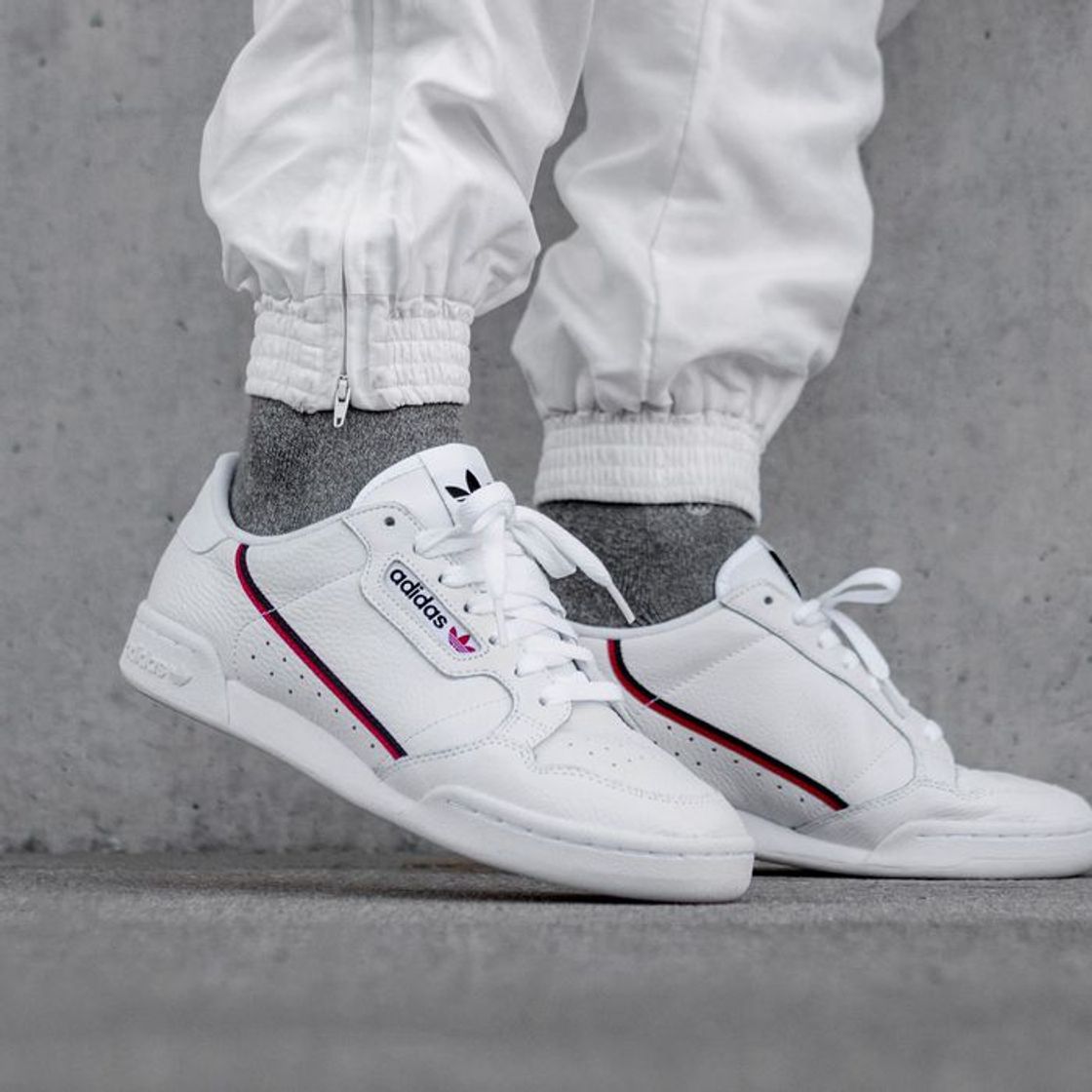 Social adidas Continental 80, Zapatillas de Gimnasia Hombre, Blanco