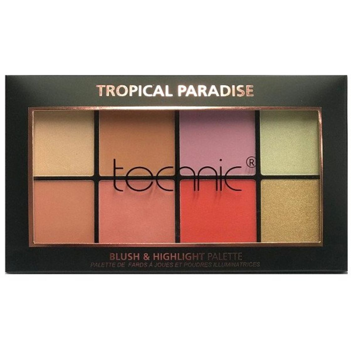 Moda Tropical Paradise Paleta de Coloretes e Iluminadores Technic precio