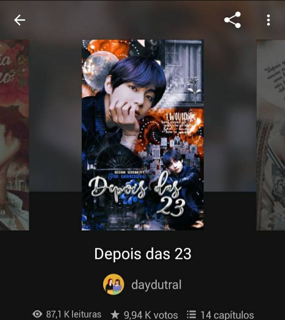 Book Depois das 23