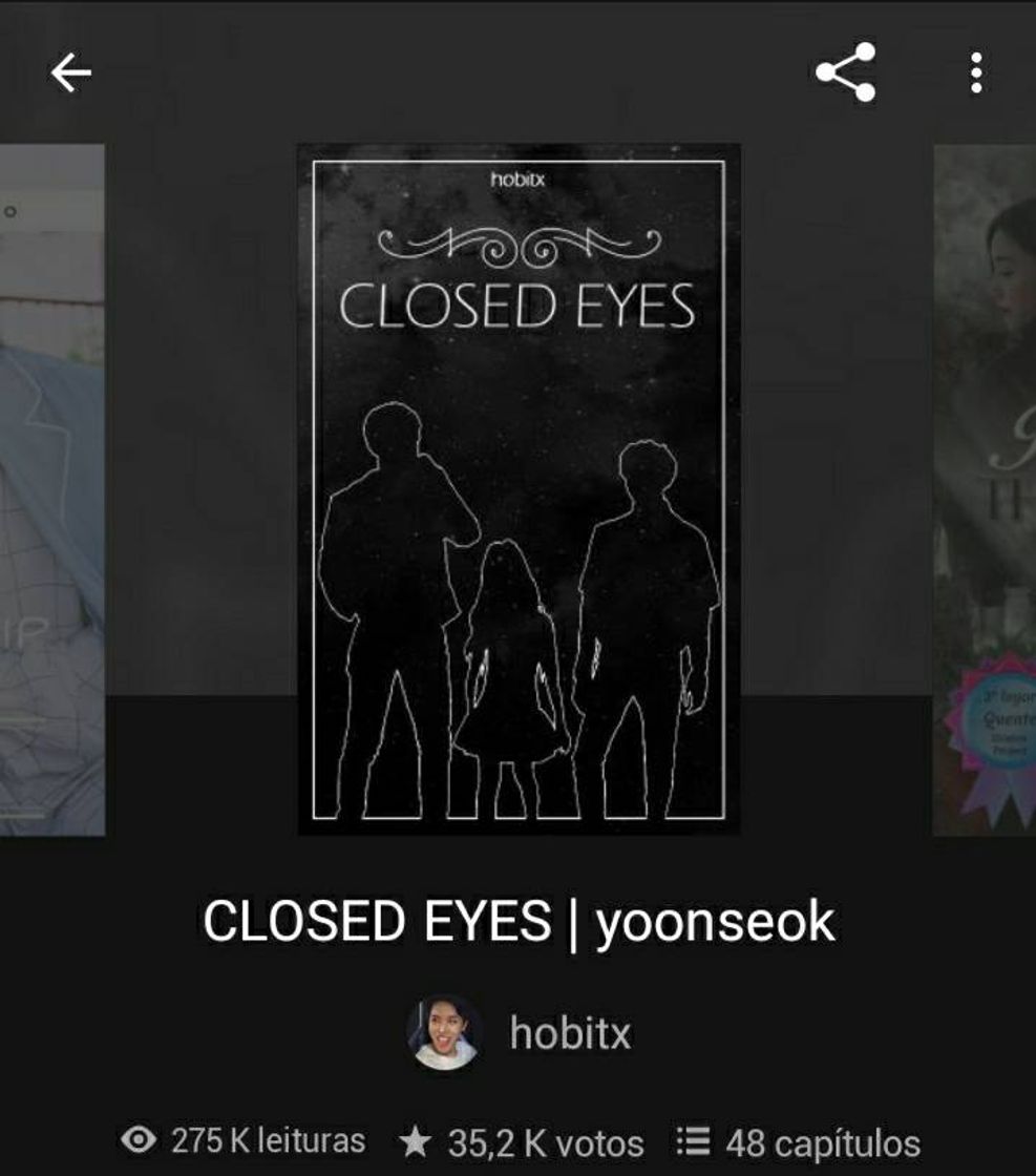 Book CLOSED EYES (SOPE)