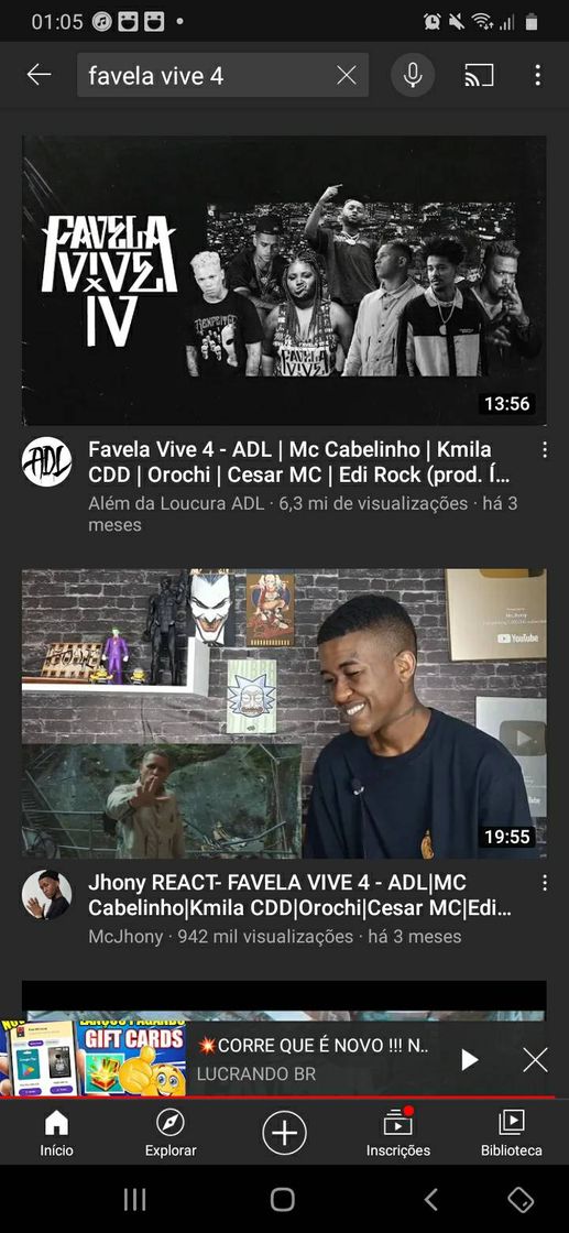 Canción Favela Vive 4❤🎶