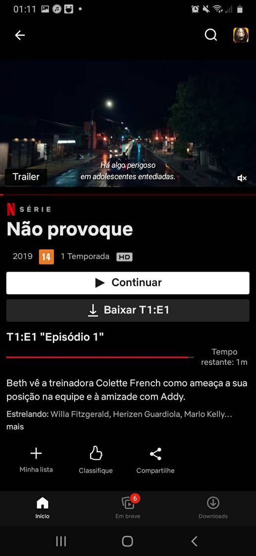 Serie Não provoque 