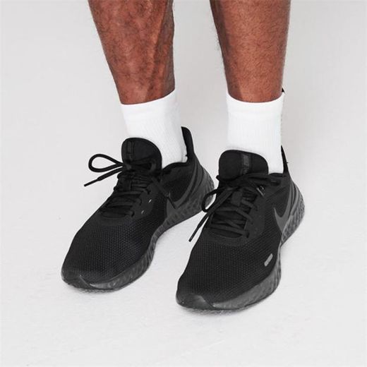 Nike Revolution 5, Running Shoe Hombre, Black