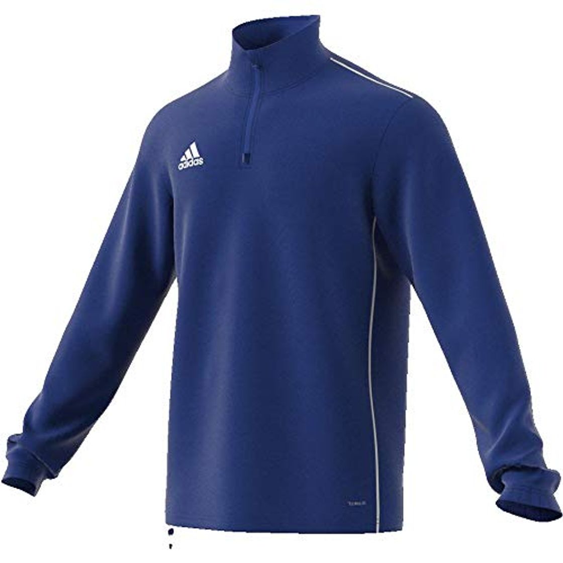 Social adidas Core18 Sudadera, Hombre, Azul/Blanco