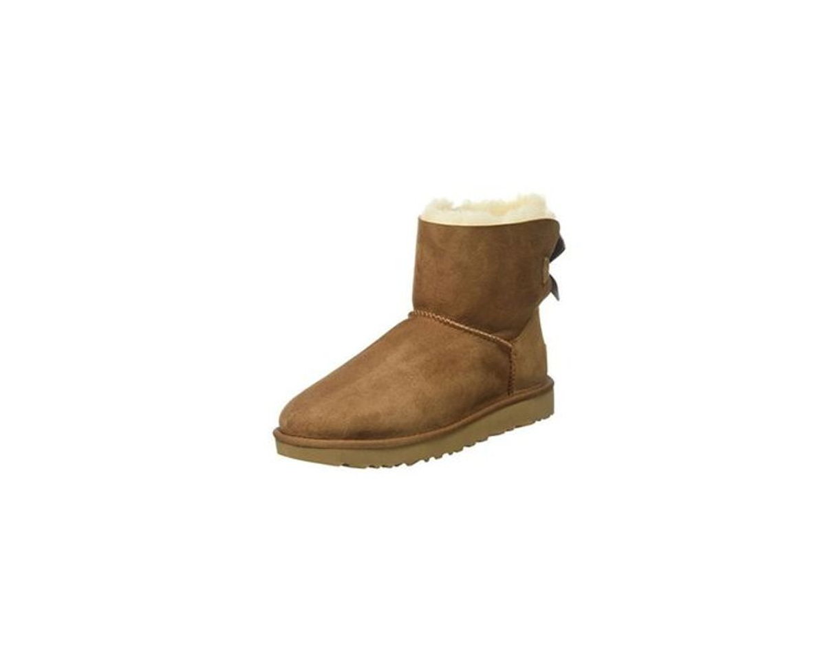 Moda UGG 1016501, Botas de Nieve Mujer, Marrón