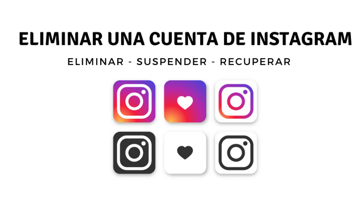 Moda Cómo eliminar una cuenta de Instagram