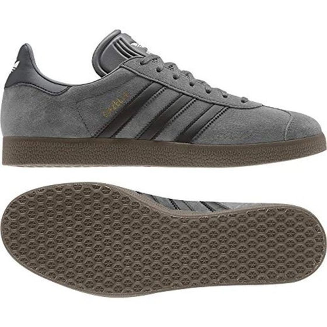 Social adidas Gazelle, Zapatillas de Running para Hombre, Grefou Cblack Gum5, 44 2